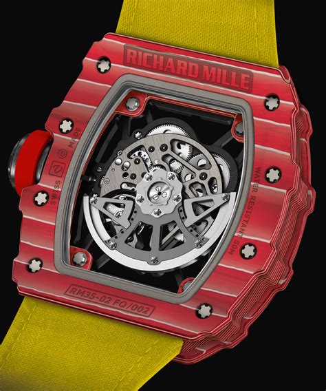 richard mille rm 35-02 rafael nadal|rafa nadal watch price.